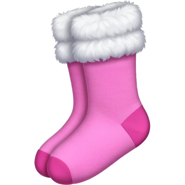 Pink sock emoji