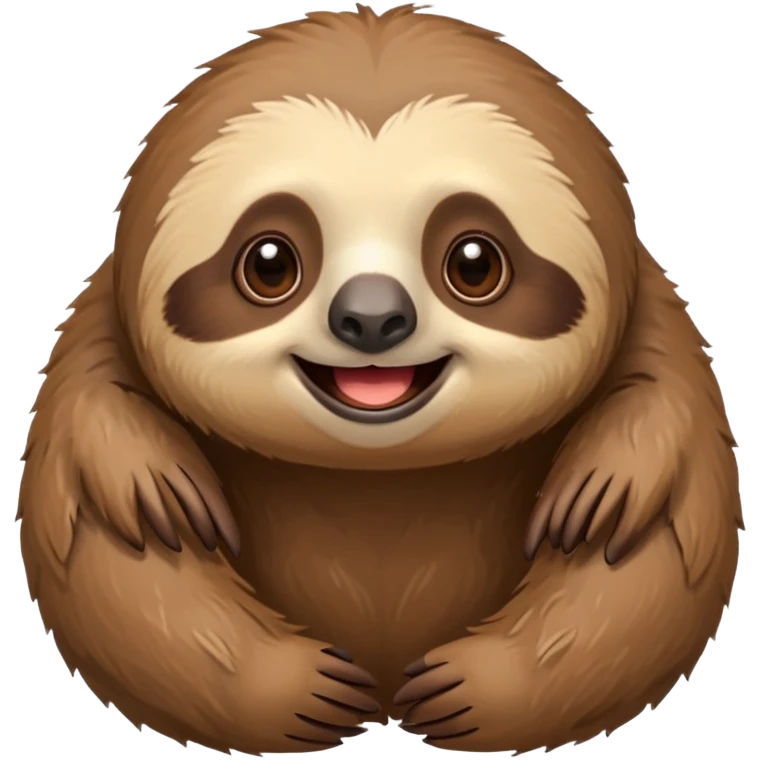 a cute sloth emoji