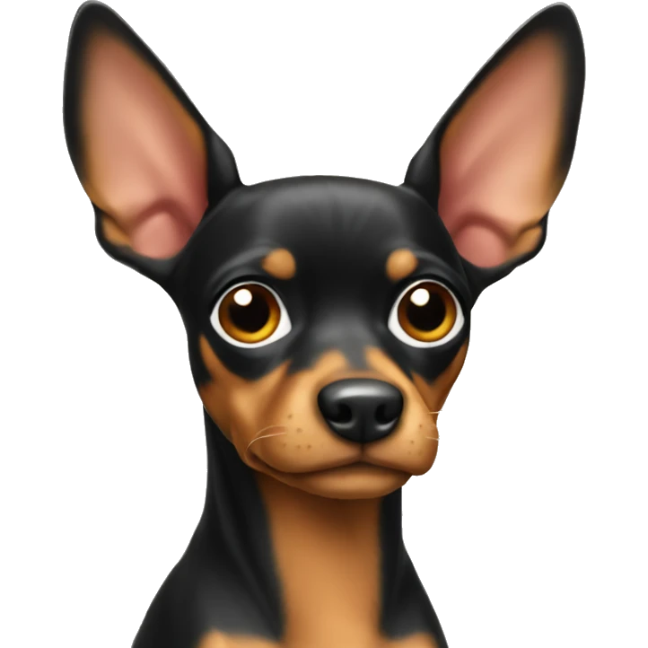 Miniature pincher emoji