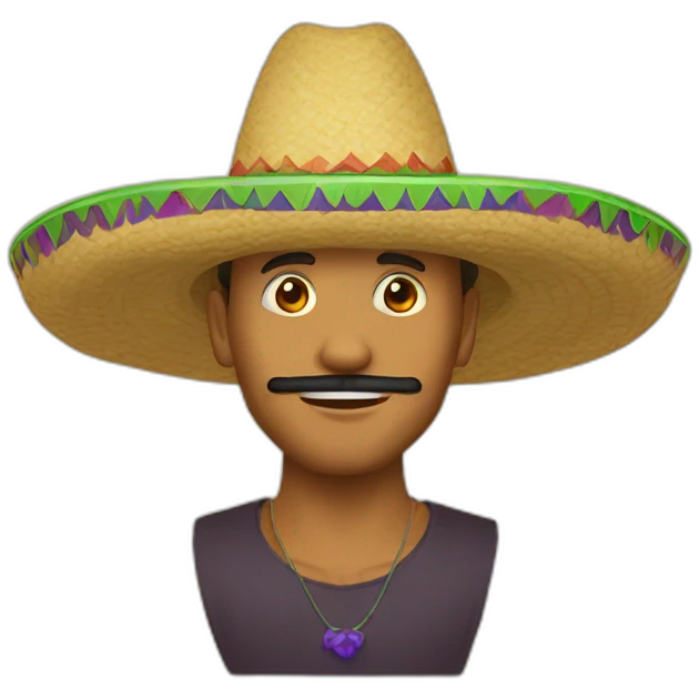 sombrero de mago emoji