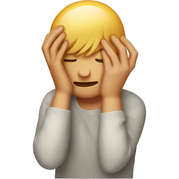 face palm emoji