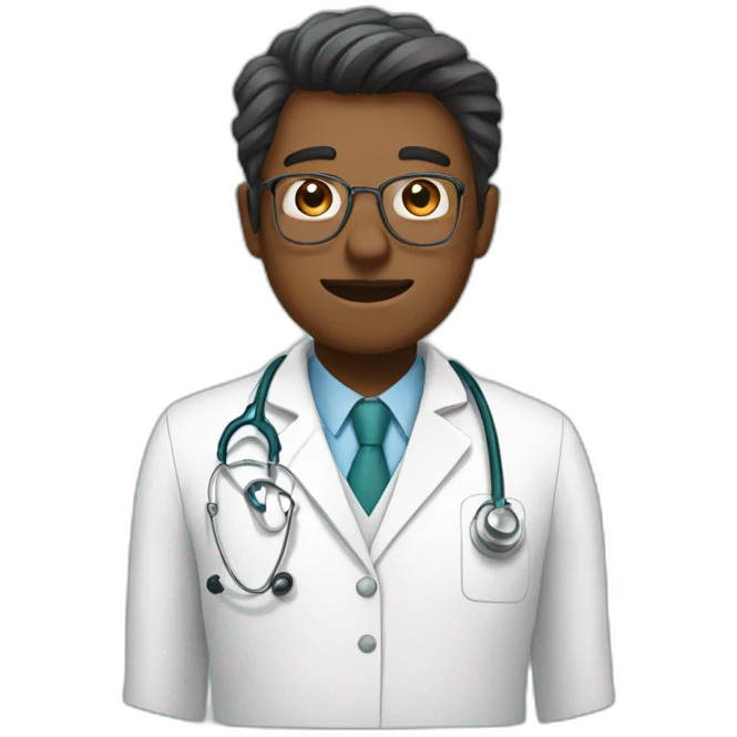 A doctor emoji
