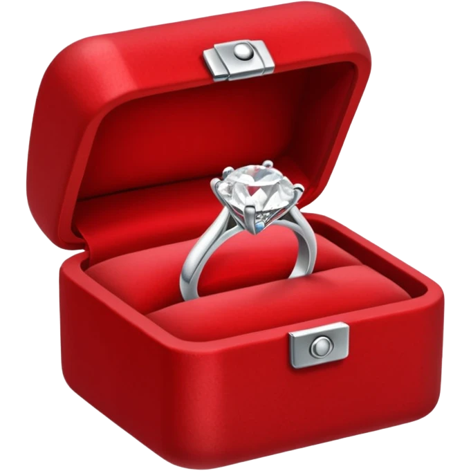 diamond ring in a red box emoji