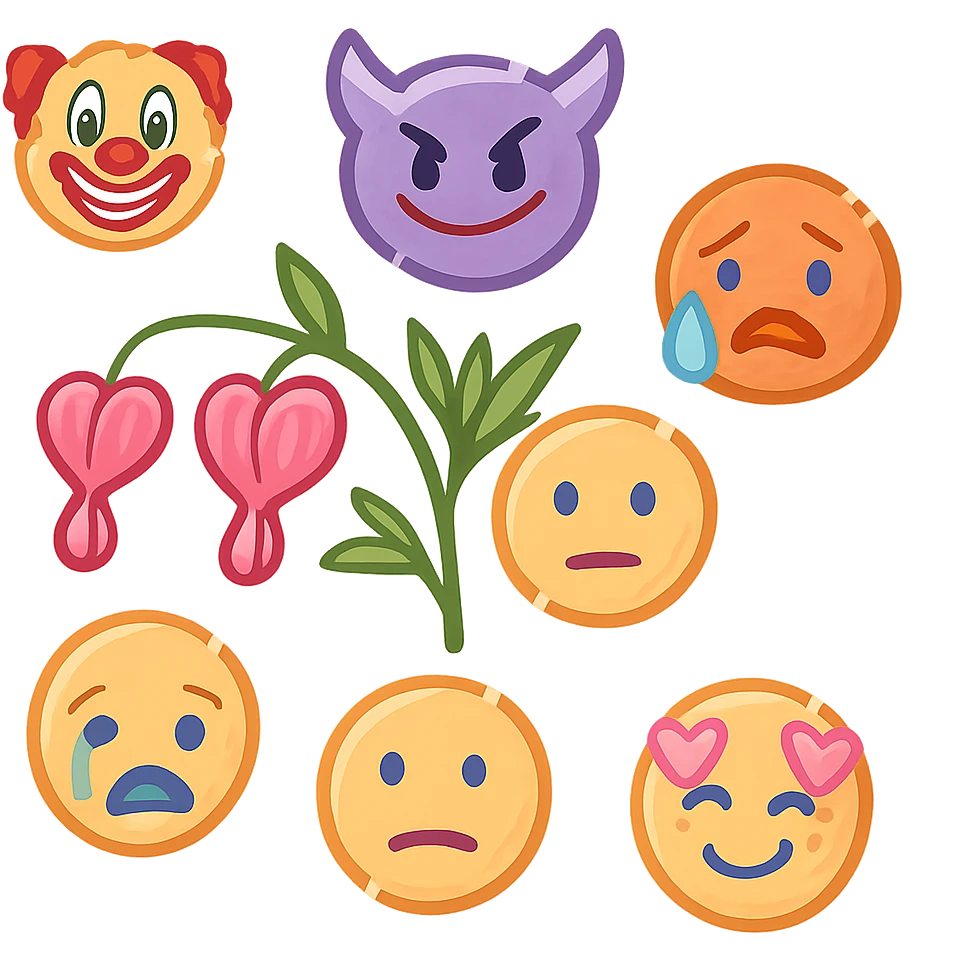 dicentra flower emoji