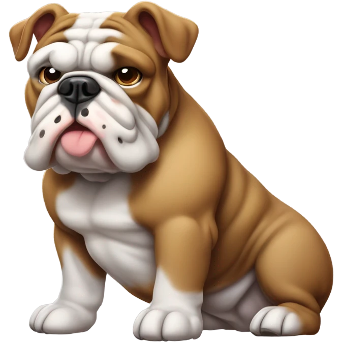 school with a bulldog mascot emoji