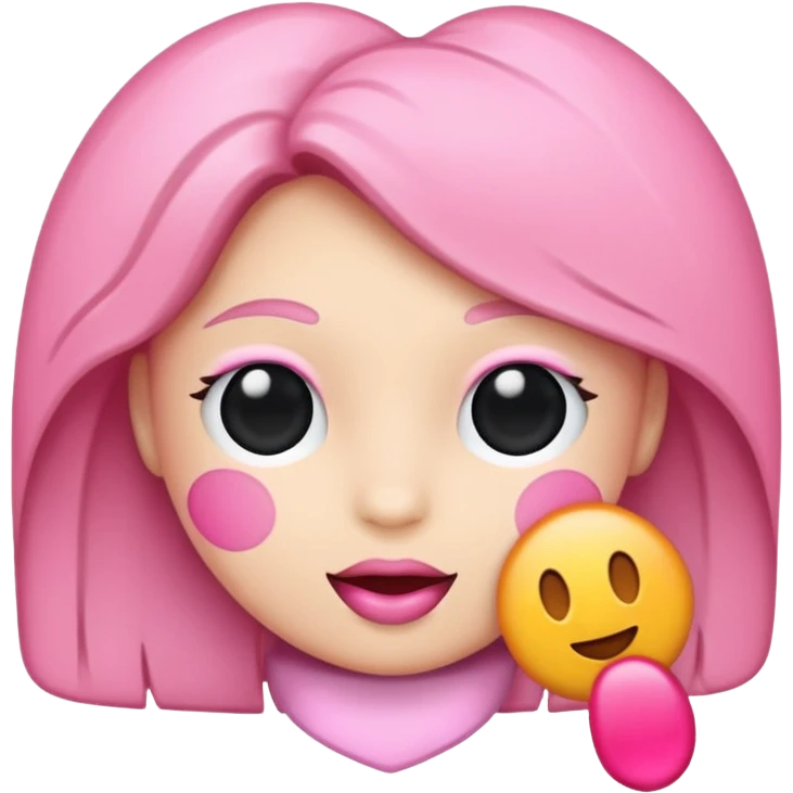 Pink emoji