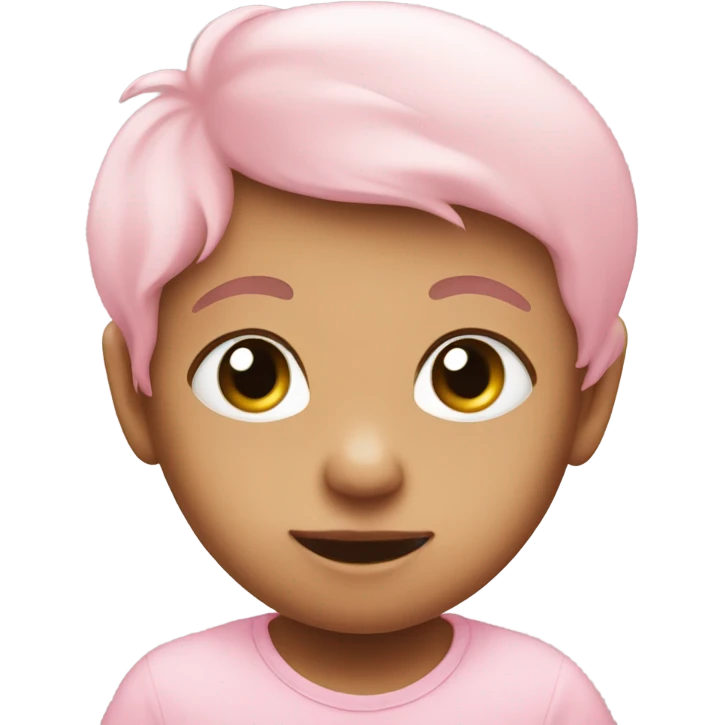 Baby pink heart  emoji
