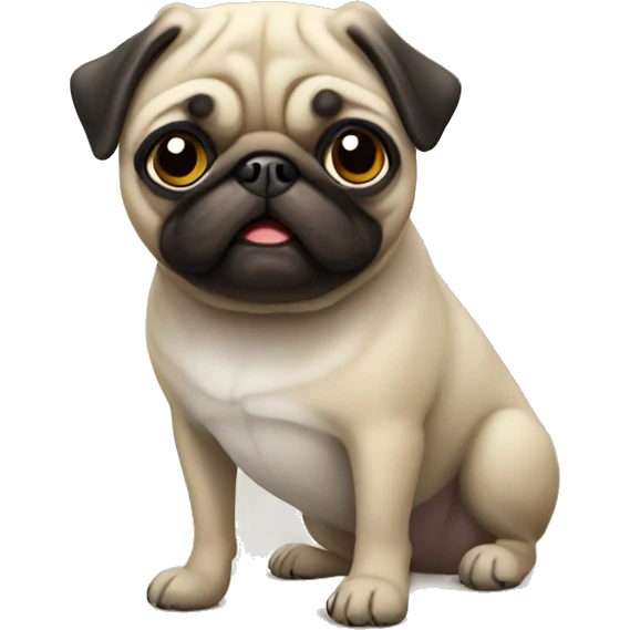 Pug emoji
