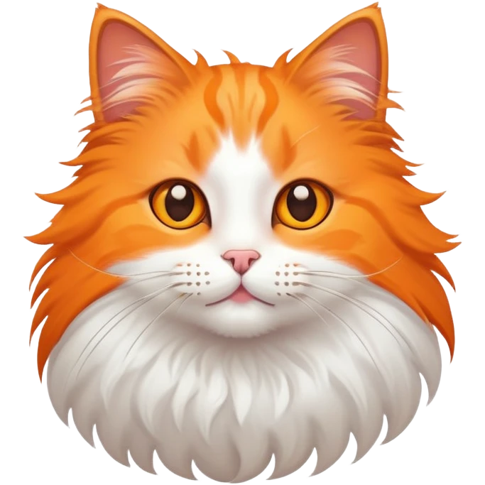 Un gatto con le stelle emoji