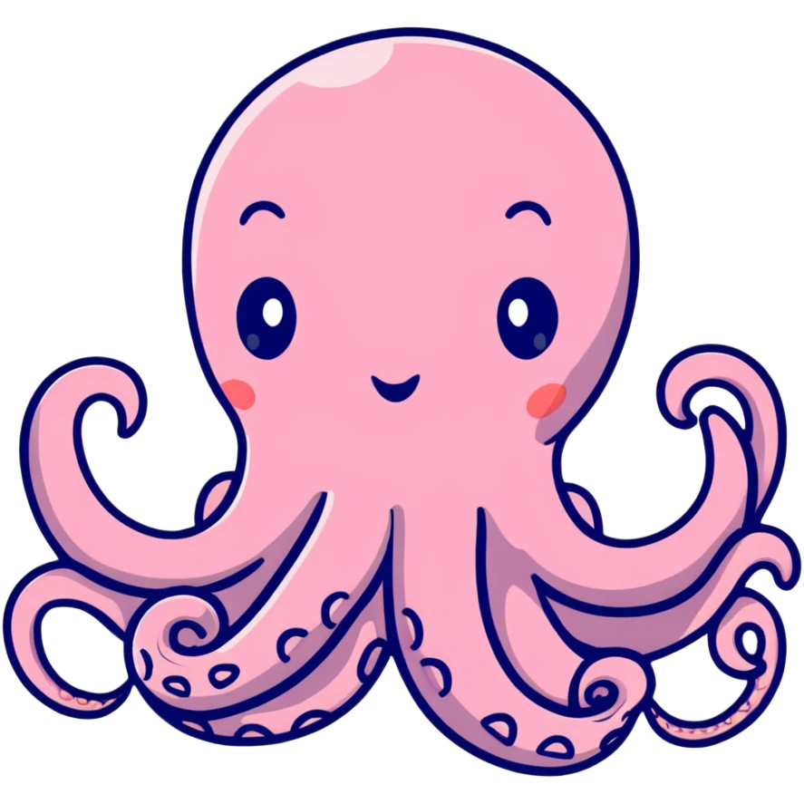 cute octopus emoji