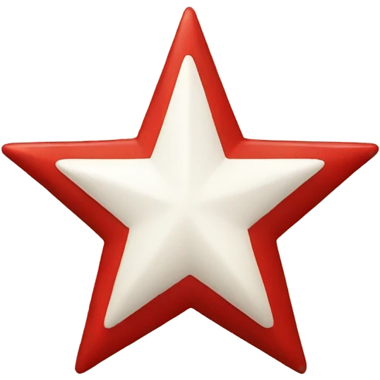 Red star emoji