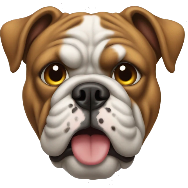 bulldog  emoji