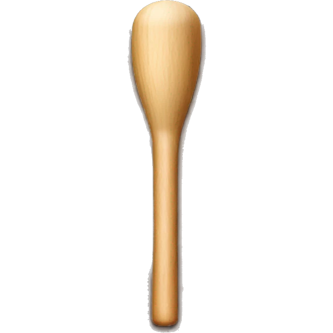 wooden drumstick emoji