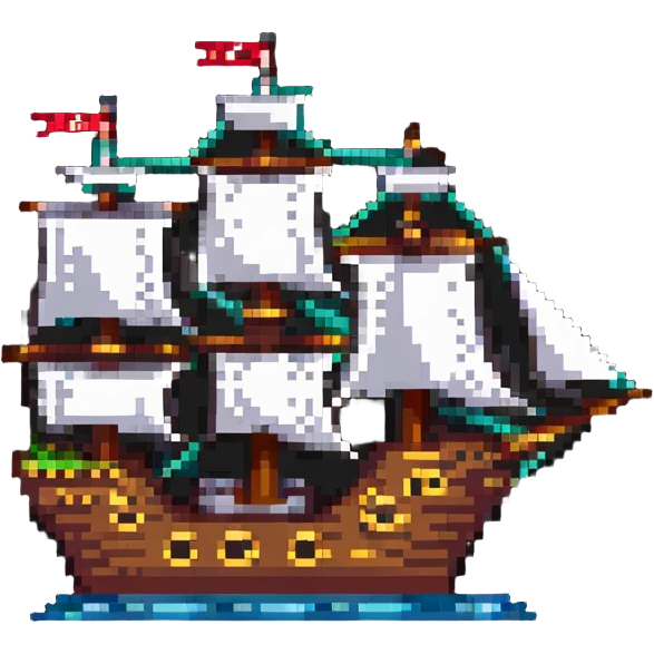 pirate ship emoji