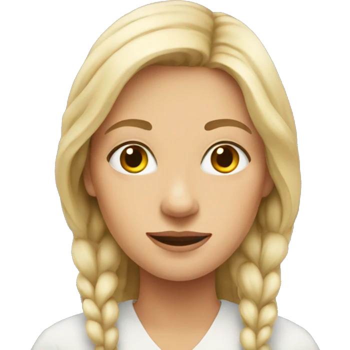 Nordic woman  emoji