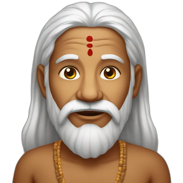 indian baba  emoji