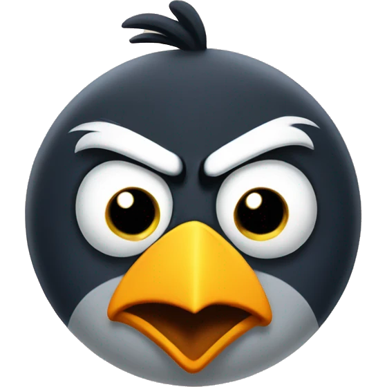 Angry Bird emoji