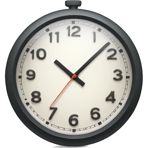 “CLOCK IT” text emoji