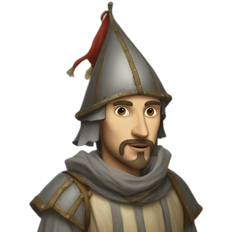 Stilt Walker medieval emoji