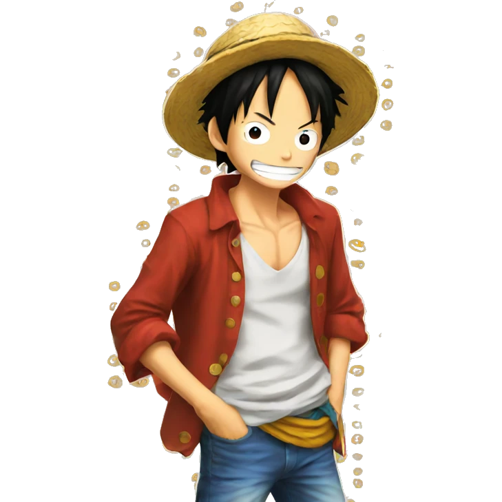 Luffy emoji