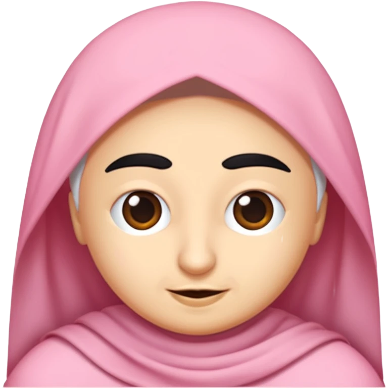 Pembe gülen yüz  emoji