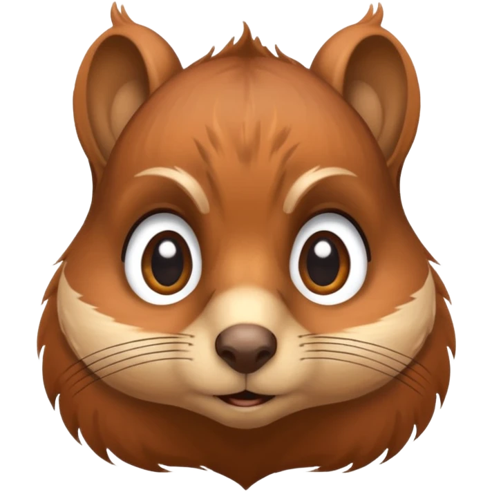 Sad squirrel emoji