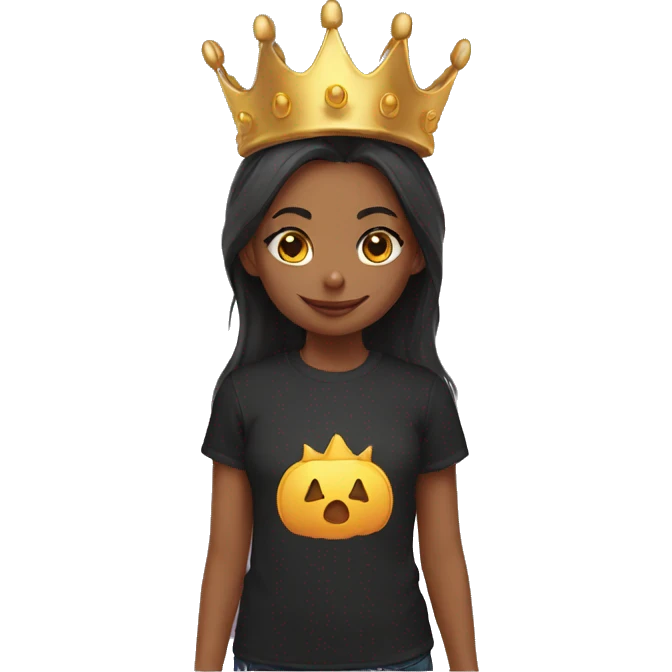 Crown Witch tshirt emoji