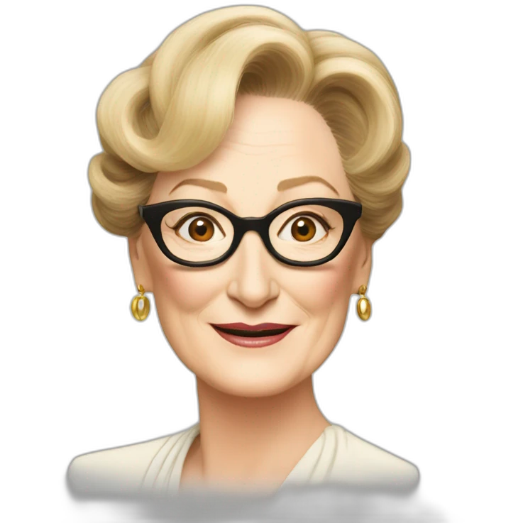 Meryl Streep emoji