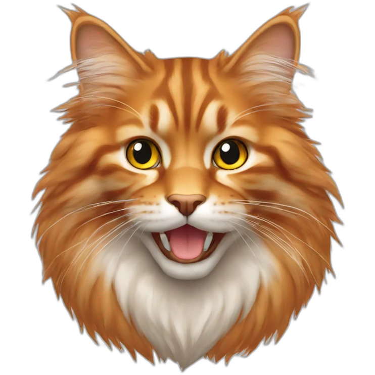orange main coon` emoji