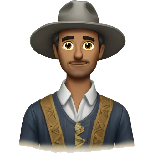 HOMBRE SILBADOR GOMERA emoji