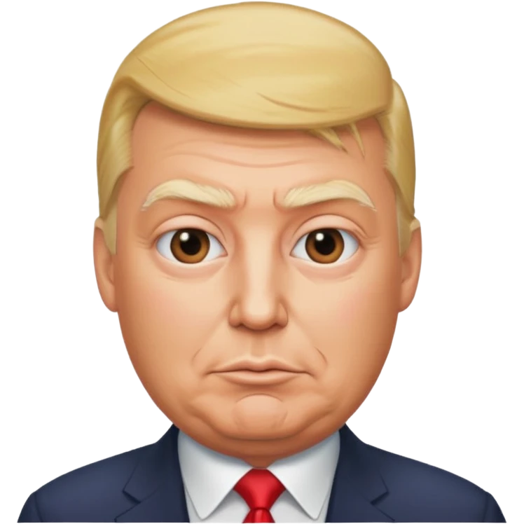 Bald trump emoji