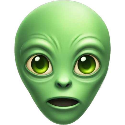 Alien emoji