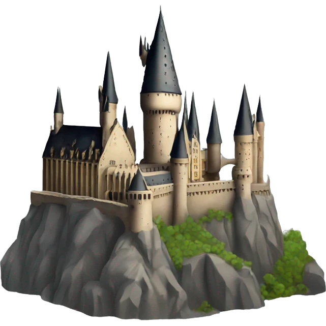Harry Potter Hogwarts Castle emoji