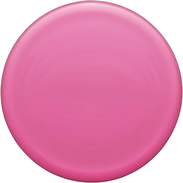 Pink circle emoji