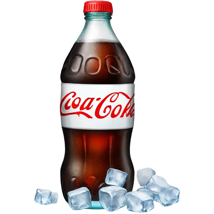 Coke with ice  emoji