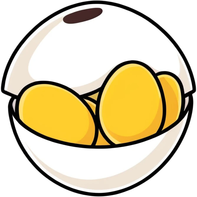 Golden egg potato’s peanuts emoji
