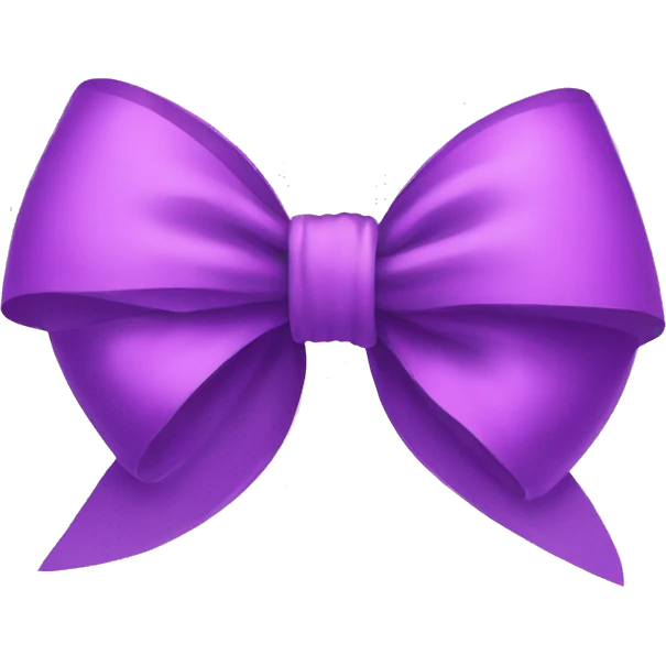 coquette bow emoji