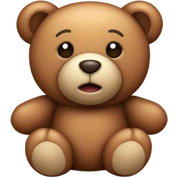 Teddy bear emoji