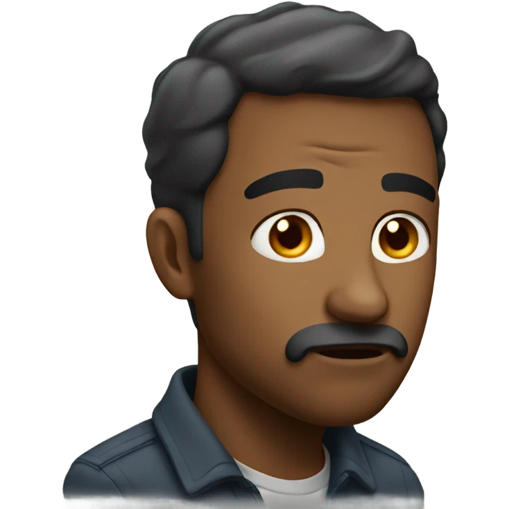 Men is sad emoji