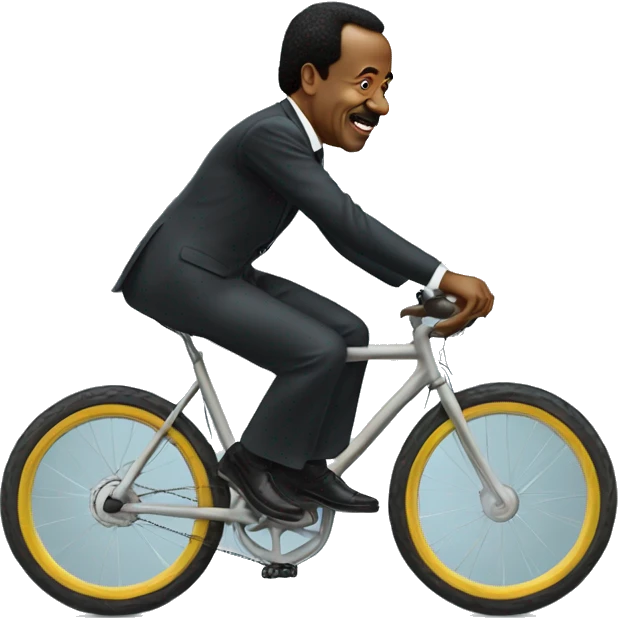 "Paul biya sur le vélo"  emoji