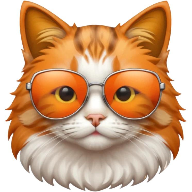 Cat wearing sunglasses emoji