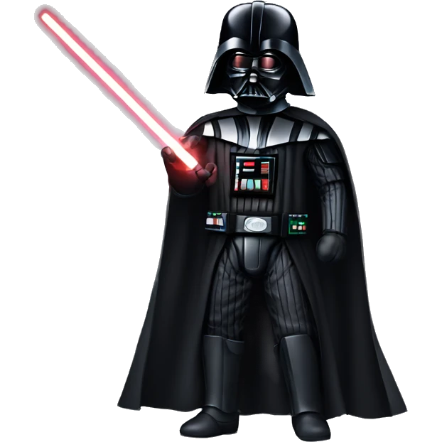 darth vader using the force emoji