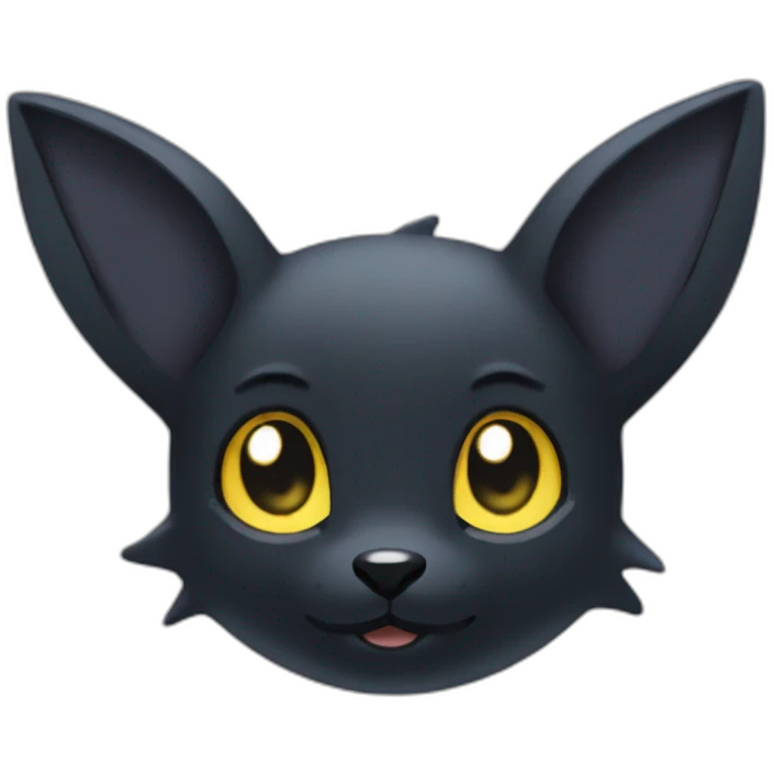 Umbreon pokemon emoji