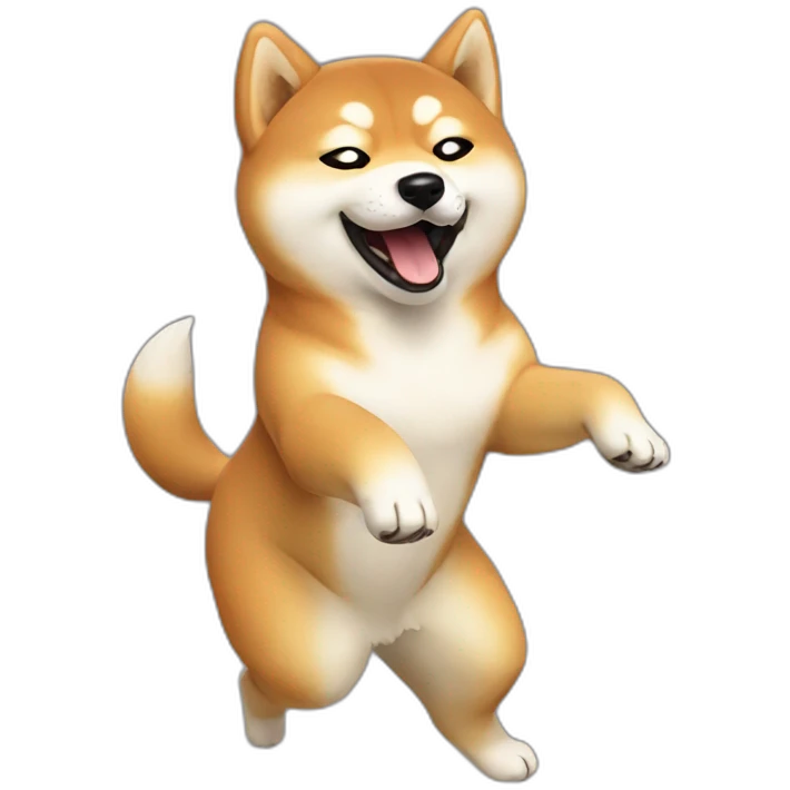 Shiba Inu dance emoji