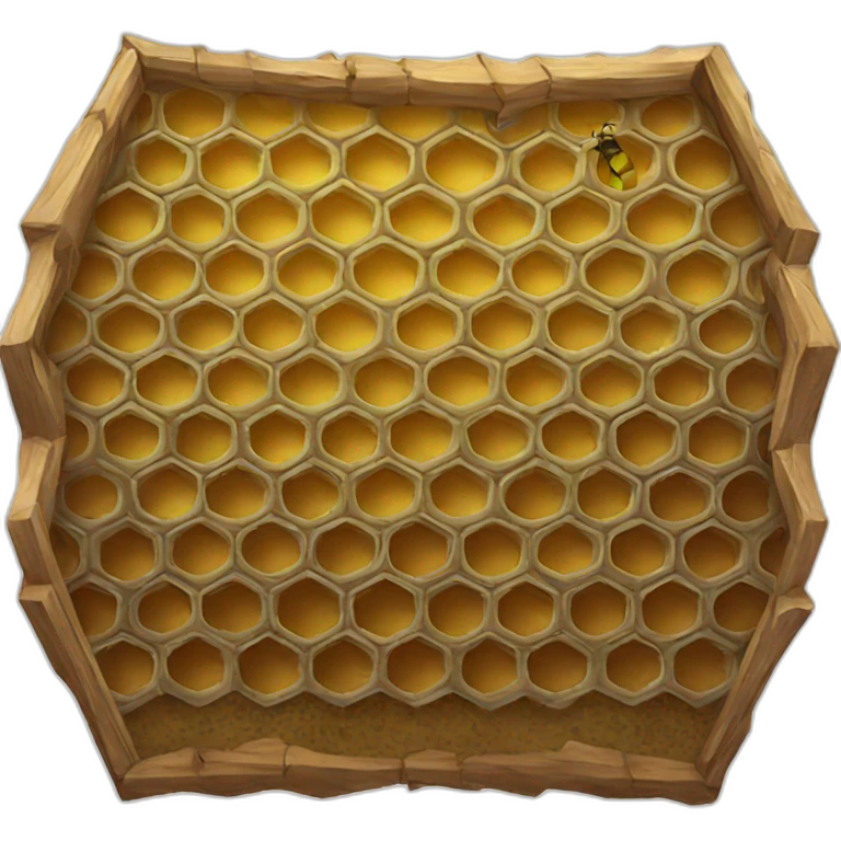 Bee hive emoji