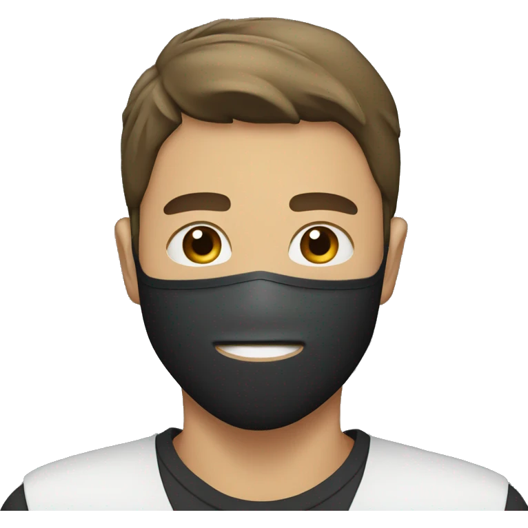 face mask masculine emoji