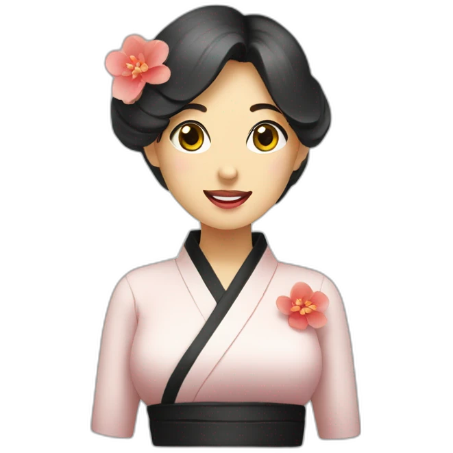 Lady sushi emoji