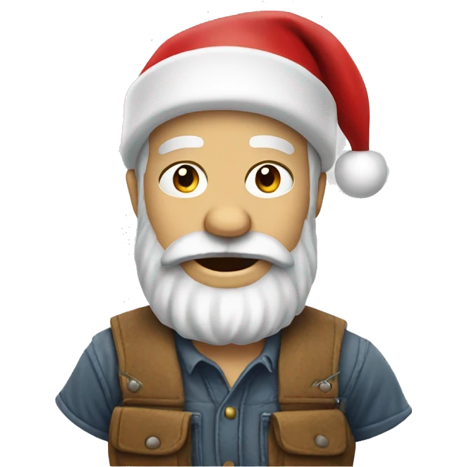 redneck santa emoji