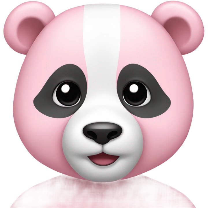 Light pink panda  emoji