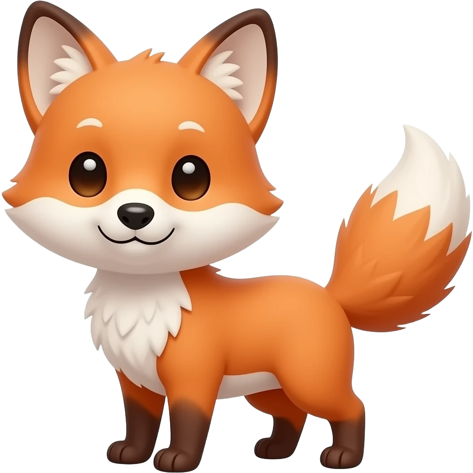 fox cute emoji
